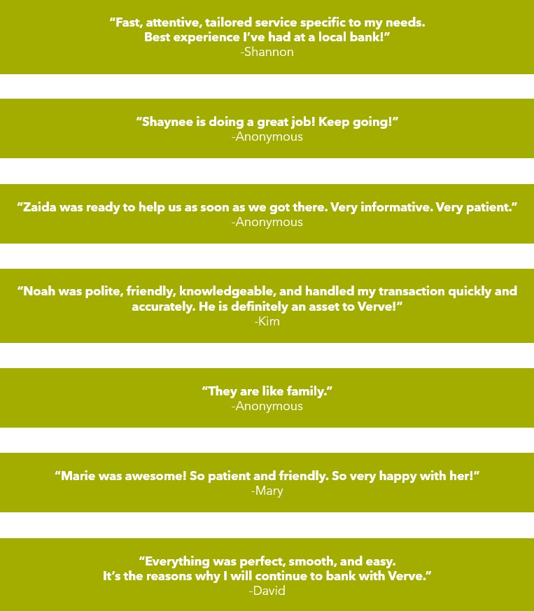graphic of testimonial by members