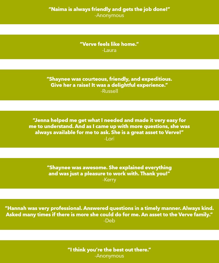 graphic of testimonial by members