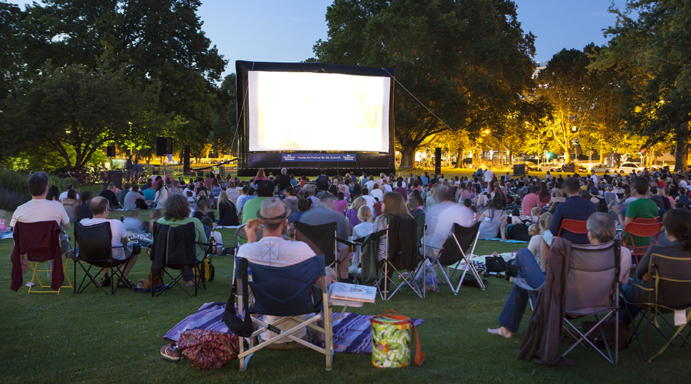 BYO Blankets for a Movie and Food Truck Night Under the Stars