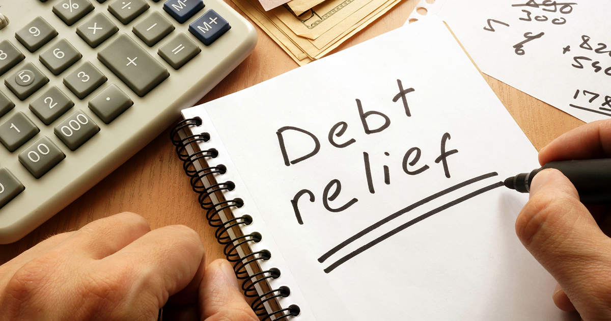 Types of Debt Relief: What are they and which one should you use?